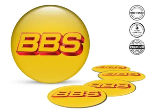 BBS Hub Cap Sticker Style Premium Stellar Momentum Core